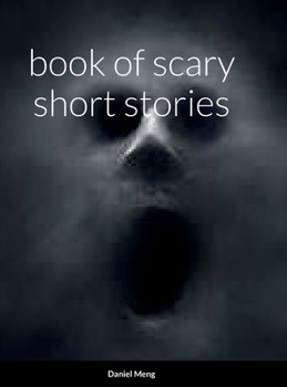 Hardcover book of scary short stories Book