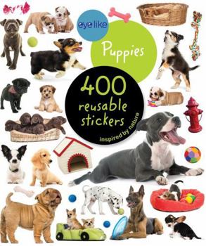 Paperback Eyelike Stickers: Puppies Book