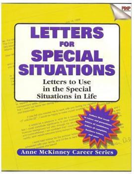 Paperback Letters For Special Situations Book
