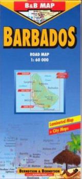 B&B Barbados Laminated Map