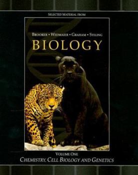 Paperback Selected Material from Biology Volume One: Chemistry, Cell Biology and Genetics Book