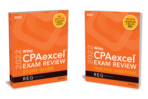 Paperback Wiley's CPA 2022 Study Guide + Question Pack: Regulation Book