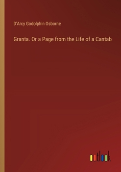 Paperback Granta. Or a Page from the Life of a Cantab Book