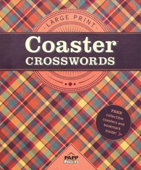 Paperback Large Print-Coaster Crosswords 1: Autumn Plaid [Large Print] Book