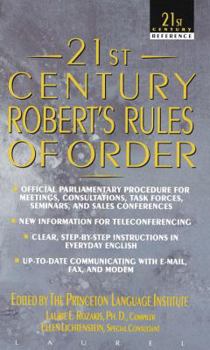 Mass Market Paperback 21st Century Robert's Rules of Order Book