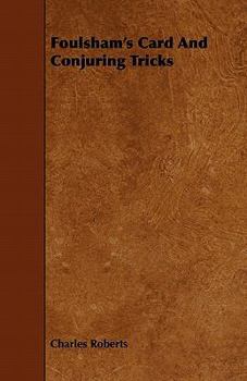 Paperback Foulsham's Card and Conjuring Tricks Book