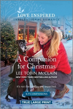 Paperback A Companion for Christmas: An Uplifting Inspirational Romance [Large Print] Book