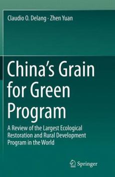 Paperback China's Grain for Green Program: A Review of the Largest Ecological Restoration and Rural Development Program in the World Book