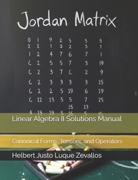 Linear Algebra II Solutions Manual: Canonical Forms, Tensors, and Operators (Solution Manuals of the Bachelor's Degree in Mathematics Series)