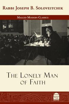 Hardcover The Lonely Man of Faith Book