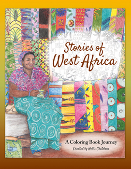Paperback Stories of West Africa: A Coloring-Book Journey Book