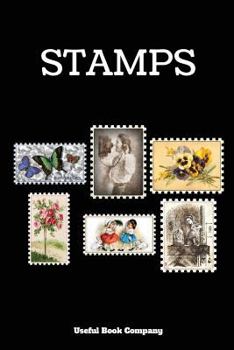 Paperback Stamps: Stamp book for stamp collectors, 6 x 9, Book