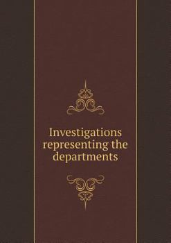Paperback Investigations representing the departments Book