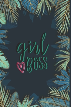Paperback Girl Boss: Just a Girl boss Building Her Empire - Girl Journal, Women Entrepreneur Journal, Motivational journal, Thankful Journa Book