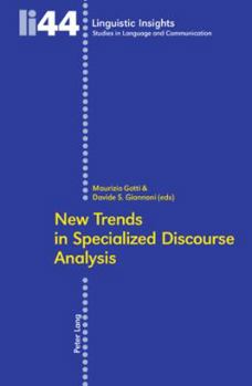 Paperback New Trends in Specialized Discourse Analysis Book