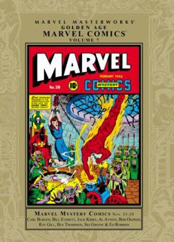 Marvel Masterworks Golden Age Marvel Vol 7 DM Variant Vol 183 - Book  of the Marvel Mystery Comics