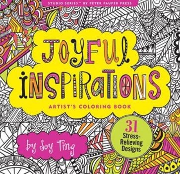 Paperback Joyful Inspirations Adult Coloring Book