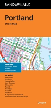 Loose Leaf Rand McNally Folded Map: Portland Street Map Book