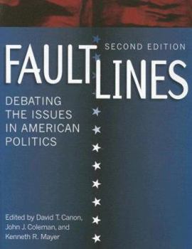 Paperback Faultlines: Debating the Issues in American Politics Book