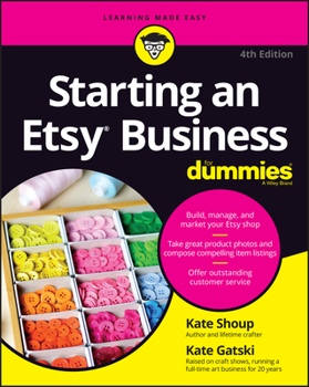 Paperback Starting an Etsy Business for Dummies Book