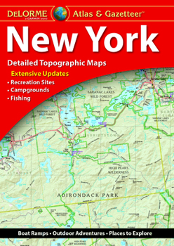 Paperback Delorme New York Atlas & Gazetteer Book