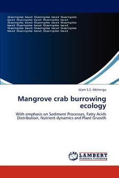Paperback Mangrove crab burrowing ecology Book