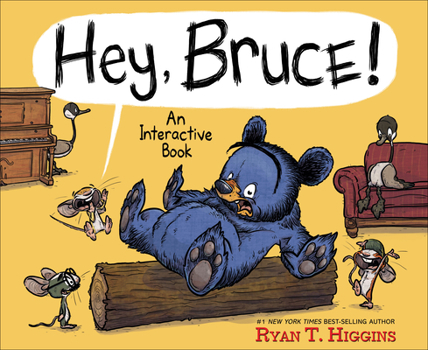 Hardcover Hey, Bruce!: An Interactive Book