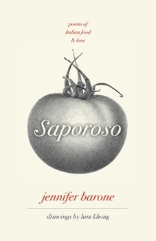 Paperback Saporoso, Poems of Italian Food and Love Book