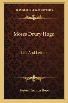 Moses Drury Hoge;
