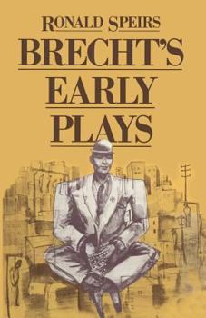 Paperback Brecht's Early Plays Book