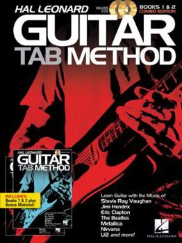 Paperback Hal Leonard Guitar Tab Method - Books 1 & 2 Combo Edition Book/Online Audio Book