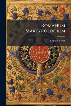 Paperback Romanum Martyrologium Book
