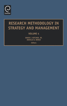 Hardcover Research Methodology in Strategy and Management Book