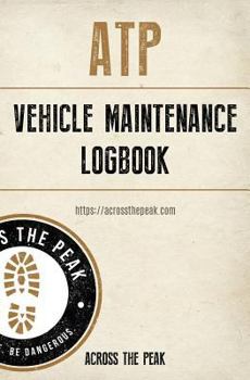 Paperback Atp Vehicle Maintenance Logbook Book