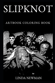 Paperback Slipknot Artbook Coloring Book