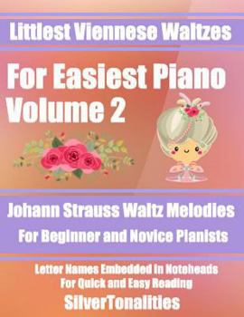 Paperback Littlest Viennese Waltzes for Easiest Piano Volume 2 Book