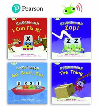 Paperback Learn to Read at Home with Alphablocks: Phase 3 - Reception term 2 (4 fiction books) Pack B Book