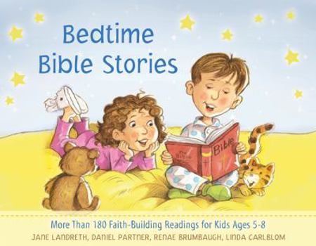 Hardcover Bedtime Bible Stories: More Than 180 Faith-Building Readings for Kids Ages 5-8 Book