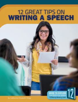 Paperback 12 Great Tips on Writing a Speech Book