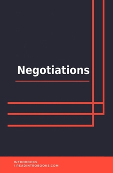 Paperback Negotiations Book