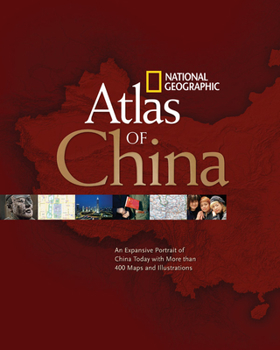 Hardcover National Geographic Atlas of China Book
