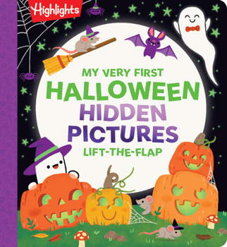 Board book My Very First Halloween Hidden Pictures Lift-The-Flap: Interactive Halloween Flap Book for Babies and Toddlers Ages 03, Halloween Gift for Babies Book