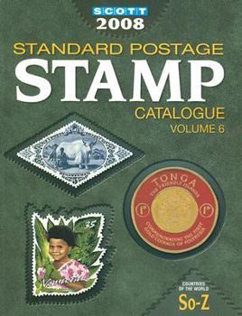 Paperback Scott Standard Postage Stamp Catalogue, Volume 6: Countries of the World, So-Z Book