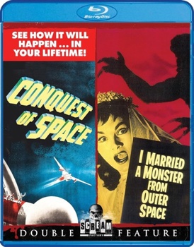 Blu-ray Conquest Of Space / I Married A Monster From Outer Space Book