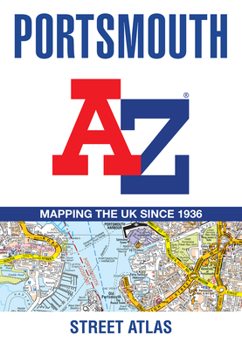 Paperback Portsmouth A-Z Street Atlas Book