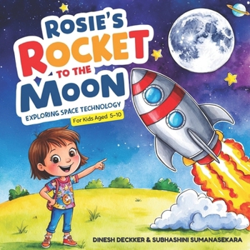 Paperback Rosie's Rocket to the Moon: : Exploring Space Technology Book