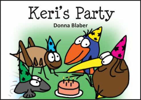 Paperback Keri's Party (Kiwi Critters - Book 1) Book