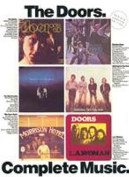 Perfect Paperback THE DOORS: COMPLETE MUSIC PIANO, VOIX, GUITARE Book