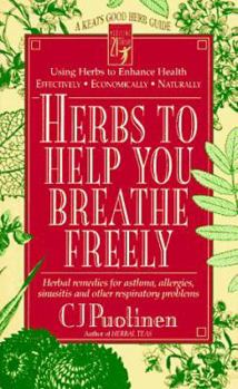 Paperback Herbs to Help You Breathe Freely Book