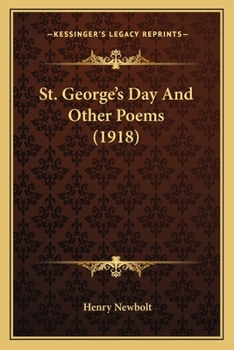 Paperback St. George's Day And Other Poems (1918) Book